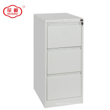 Luoyang Huadu modern design office steel 3 drawer filing cabinet for F4